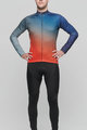 HOLOKOLO Cycling winter set - AFTERGLOW WINTER  - multicolour/red