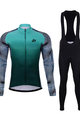 HOLOKOLO Cycling winter set - PURIST WINTER  - green/multicolour/black