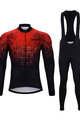 HOLOKOLO Cycling winter set - INFRARED WINTER  - black/red