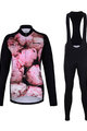 HOLOKOLO Cycling winter set - PEONY LADY WINTER  - pink/black