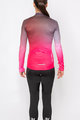 HOLOKOLO Cycling winter long sleeve jersey - DAZZLE LADY WINTER - pink/black