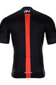 HOLOKOLO Cycling short sleeve jersey - OBSIDIAN - red/black