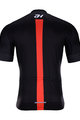 HOLOKOLO Cycling short sleeve jersey and shorts - OBSIDIAN - red/black