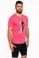 NU. BY HOLOKOLO Cycling short sleeve t-shirt - GIRO II - pink