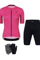 HOLOKOLO Cycling mega sets - VICTORIOUS LADY - pink/black