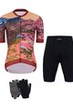 HOLOKOLO Cycling mega sets - FREE ELITE LADY - orange/black/multicolour