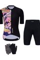 HOLOKOLO Cycling mega sets - ESCAPE ELITE LADY - black/multicolour