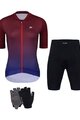 HOLOKOLO Cycling mega sets - INFINITY LADY - blue/black/bordeaux