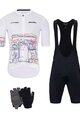 HOLOKOLO Cycling mega sets - MAAPPI II. ELITE - white/multicolour/black