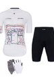 HOLOKOLO Cycling mega sets - MAAPPI II. ELITE L - black/multicolour/white