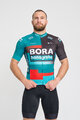 BONAVELO Cycling short sleeve jersey - BORA 2023 - black/green/red