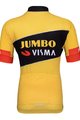 BONAVELO Cycling short sleeve jersey - JUMBO-VISMA '23 KIDS - black/yellow