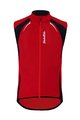 HOLOKOLO Cycling gilet - BREATH - red/black