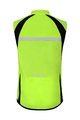 HOLOKOLO Cycling gilet - BREATH - yellow/black