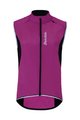 HOLOKOLO Cycling gilet - WIND/RAIN LADY - purple