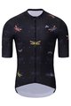 HOLOKOLO Cycling short sleeve jersey and shorts - DRAGONFLIES ELITE - black