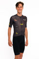 HOLOKOLO Cycling short sleeve jersey and shorts - DRAGONFLIES ELITE - black