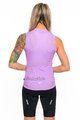 HOLOKOLO Cycling sleeveless jersey - PURE LADY - purple