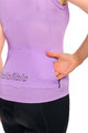 HOLOKOLO Cycling sleeveless jersey - PURE LADY - purple