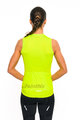 HOLOKOLO Cycling sleeveless jersey - PURE LADY - yellow
