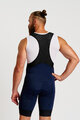 HOLOKOLO Cycling bib shorts - ELITE - blue/black