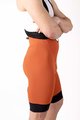 HOLOKOLO Cycling bib shorts - ELITE - black/brown