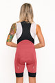HOLOKOLO Cycling bib shorts - ELITE - black/red