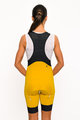 HOLOKOLO Cycling bib shorts - ELITE - yellow/black