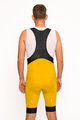 HOLOKOLO Cycling bib shorts - ELITE - yellow/black