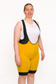 HOLOKOLO Cycling bib shorts - ELITE - yellow/black