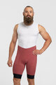 HOLOKOLO Cycling shorts without bib - ELITE - red/black
