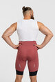 HOLOKOLO Cycling shorts without bib - ELITE - red/black