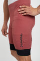 HOLOKOLO Cycling shorts without bib - ELITE - red/black