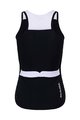 HOLOKOLO Cycling sleeveless jersey - ENERGY LADY - white/black