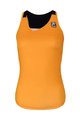 HOLOKOLO Cycling sleeveless jersey - ENERGY LADY - black/orange