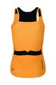 HOLOKOLO Cycling sleeveless jersey - ENERGY LADY - black/orange