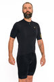 HOLOKOLO Cycling short sleeve jersey and shorts - VICTORIOUS GOLD - black