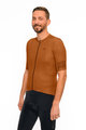 HOLOKOLO Cycling short sleeve jersey - VICTORIOUS - brown