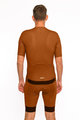 HOLOKOLO Cycling short sleeve jersey and shorts - VICTORIOUS - brown