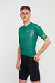 HOLOKOLO Cycling short sleeve jersey and shorts - VICTORIOUS GOLD - green/black