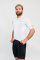 HOLOKOLO Cycling short sleeve jersey - VICTORIOUS GOLD - white