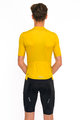 HOLOKOLO Cycling short sleeve jersey and shorts - VICTORIOUS - black/yellow