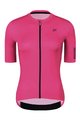 HOLOKOLO Cycling short sleeve jersey and shorts - VICTORIOUS LADY - black/pink