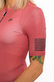 HOLOKOLO Cycling short sleeve jersey - VICTORIOUS LADY - red
