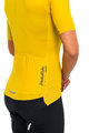 HOLOKOLO Cycling short sleeve jersey - VICTORIOUS LADY - yellow