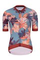 HOLOKOLO Cycling short sleeve jersey and shorts - BLOOM ELITE LADY - multicolour/black/brown