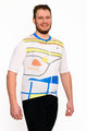 HOLOKOLO Cycling short sleeve jersey - HORIZON ELITE - white/multicolour