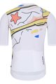 HOLOKOLO Cycling short sleeve jersey and shorts - UNIVERSE ELITE - black/white/multicolour