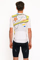 HOLOKOLO Cycling short sleeve jersey - UNIVERSE ELITE - white/multicolour