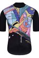 HOLOKOLO Cycling short sleeve jersey - FANTASY ELITE - black/multicolour